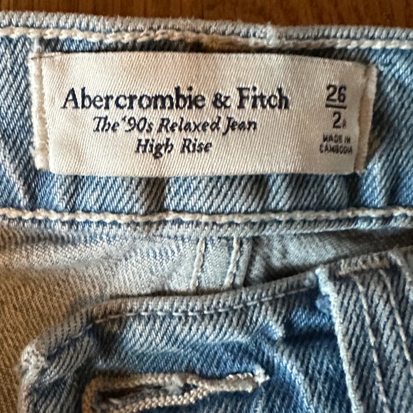 Abercrombie Carpenter Jean 90s Relax - 26/2R - Picture 5 of 7